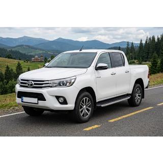 Bočné prahy Fullmond (2 ks, hliník) Toyota Hilux 2015– fotografia 1