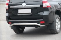 Toyota Land Cruiser Prado 150 2009–2023 Zadný ochranný oblúk AK008 (nerez) fotografia 4
