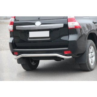 Zadný ochranný oblúk AK008 (nerez) Toyota Land Cruiser Prado 150 2009–2023 fotografia 4