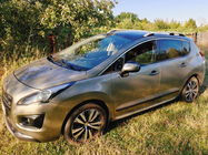 Peugeot 3008 2008–2016 Strešné lyžiny Skyport Grey fotografia 15