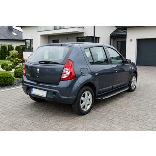Bočné prahy Maya V1 (2 ks, hliník) Dacia Sandero 2007–2013 fotografia 1