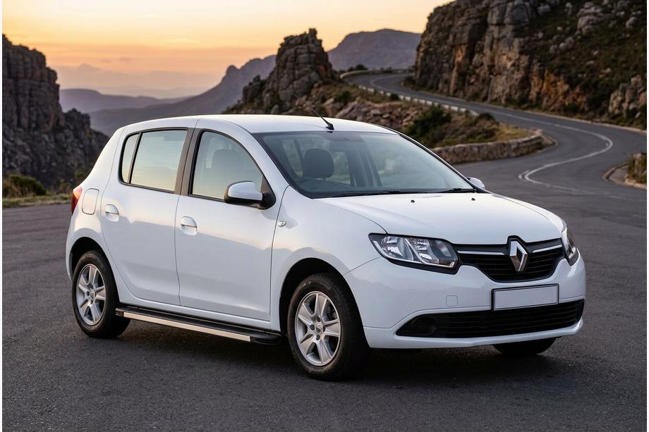 Dacia Sandero 2013–2020 Bočné prahy Maya V1 (2 ks, hliník) Image