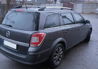 Opel Astra H 2004–2013 Hliníkové strešné lyžiny (Caravan, chróm) fotografia 2