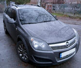 Opel Astra H 2004–2013 Hliníkové strešné lyžiny (Caravan, chróm) fotografia 1