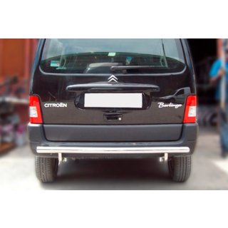 Zadný ochranný rám (nerez) Citroen Berlingo 1996–2008 fotografia 1