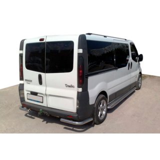 Zadné rohové chrániče AK003 (nerez) Opel Vivaro 2001–2015 fotografia 2
