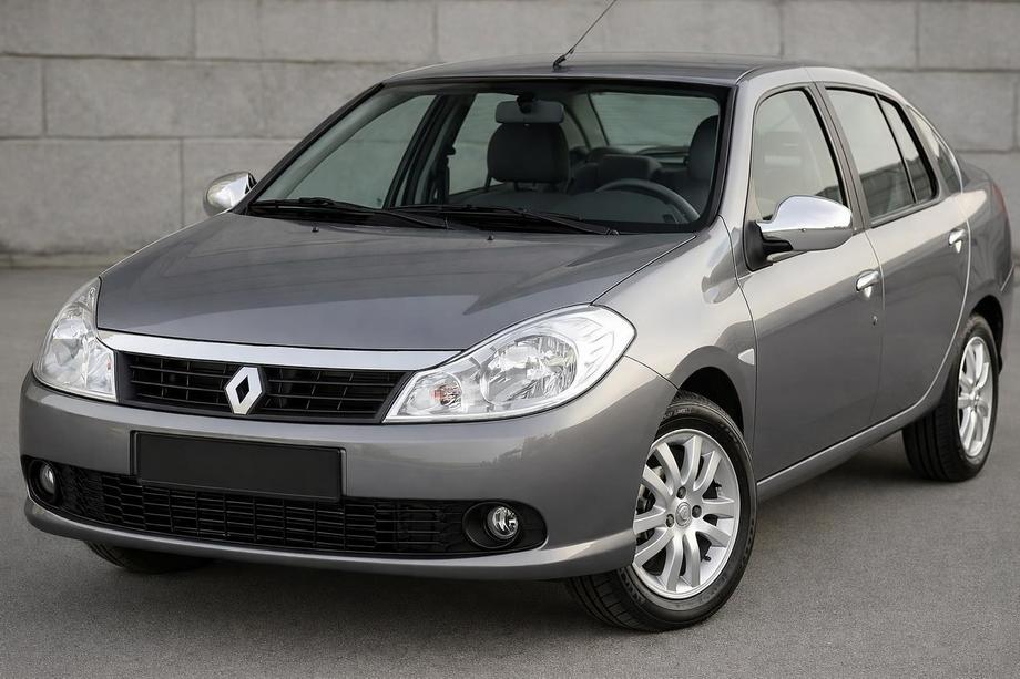 Renault Symbol 2008–2013 Chromové kryty spätných zrkadiel (2 ks, nerez) Image