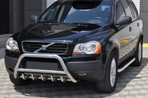Volvo XC90 2002–2014 Predný ochranný rám WT003 (nerez) fotografia 1