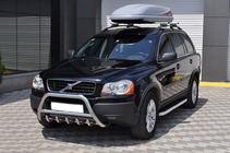 Volvo XC90 2002–2014 Predný ochranný rám WT003 (nerez) fotografia 7