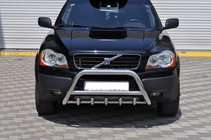 Volvo XC90 2002–2014 Predný ochranný rám WT003 (nerez) fotografia 5