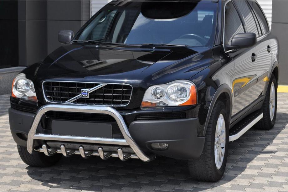 Volvo XC90 2002–2014 Predný ochranný rám WT003 (nerez) Image