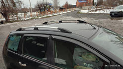 Ford C-Max 2004–2010 Chrómové strešné lyžiny fotografia 1