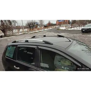 Chrómové strešné lyžiny fotografia 1