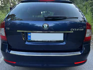 Skoda Octavia II A5 2010–2013 Chrómová lišta nad ŠPZ Carmos (nerez) fotografia 6