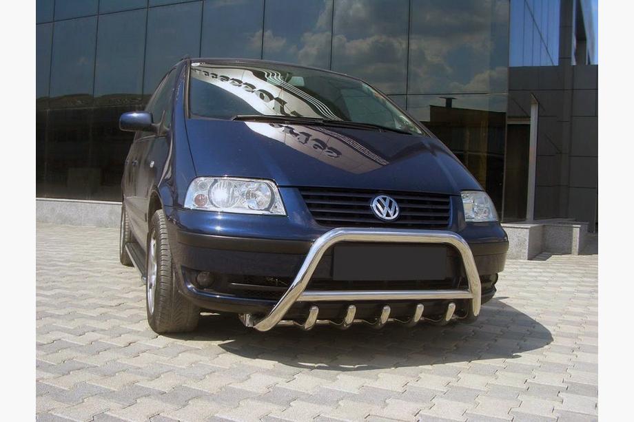 Volkswagen Sharan 2010–2023 Predný ochranný rám WT003 (nerez) Image