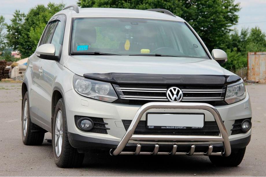 Volkswagen Tiguan 2007–2016 Predný ochranný rám WT003 (nerez) Image