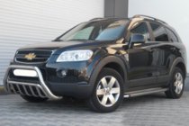 Chevrolet Captiva 2006–2019 Predný ochranný rám WT002 (nerez) fotografia 2