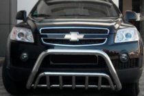 Chevrolet Captiva 2006–2019 Predný ochranný rám WT002 (nerez) fotografia 3