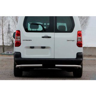 Zadné rohové chrániče AK-003 (nerez) Peugeot Partner Tepee 2008–2018 fotografia 1