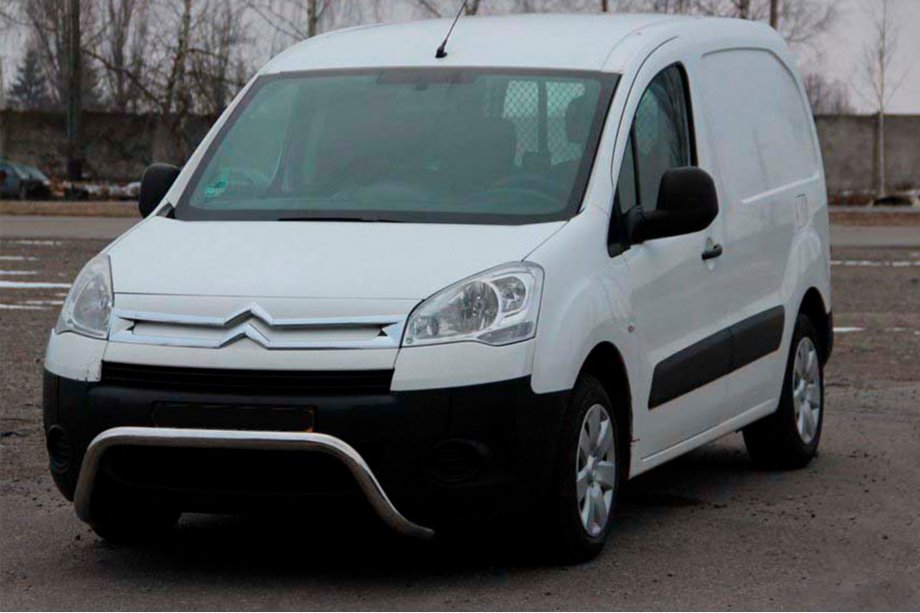Citroen Berlingo 2008–2018 Predný ochranný rám (kengury) WT007 (nerez) Image