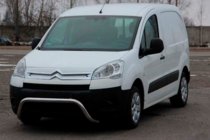 Peugeot Partner Tepee 2008–2018 Predný ochranný rám (kengury) WT007 (nerez) fotografia 1
