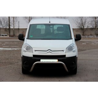 Predný ochranný rám (kengury) WT007 (nerez) Peugeot Partner Tepee 2008–2018 fotografia 2