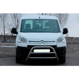 Predný ochranný rám WT022 (nerez) Citroen Berlingo 2008–2018 fotografia 4
