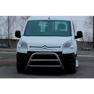 Predný ochranný rám WT022 (nerez) Citroen Berlingo 2008–2018 fotografia 1