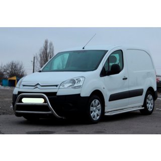 Predný ochranný rám WT022 (nerez) Citroen Berlingo 2008–2018 fotografia 2