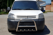 Citroen Berlingo 1996–2008 Predný ochranný rám WT003 (nerez) fotografia 1