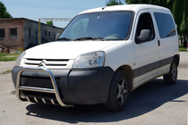 Citroen Berlingo 1996–2008 Predný ochranný rám WT003 (nerez) fotografia 4
