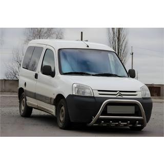 Predný ochranný rám WT003 (nerez) Citroen Berlingo 1996–2008 fotografia 3