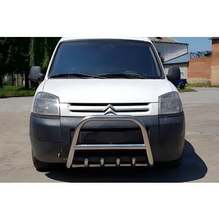 Predný ochranný rám WT003 (nerez) Citroen Berlingo 1996–2008 fotografia 1