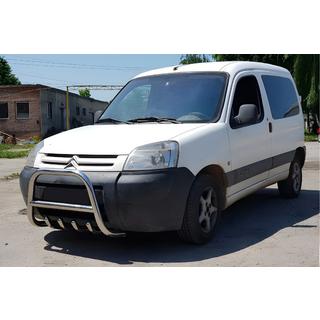 Predný ochranný rám WT003 (nerez) Citroen Berlingo 1996–2008 fotografia 4