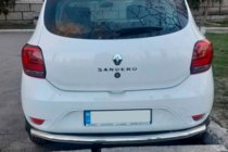 Renault Sandero 2013–2022 Zadný ochranný oblúk AK002 (nerez) fotografia 2