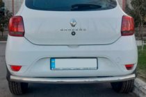 Renault Sandero 2013–2022 Zadný ochranný oblúk AK002 (nerez) fotografia 1