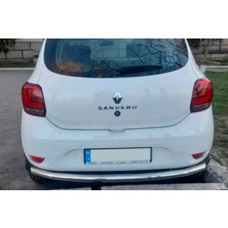 Zadný ochranný oblúk AK002 (nerez) Renault Sandero 2013–2022 fotografia 2