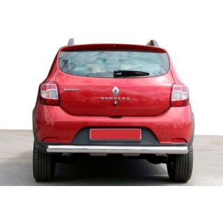 Zadný ochranný oblúk AK002 (nerez) Dacia Sandero 2013–2020 fotografia 1