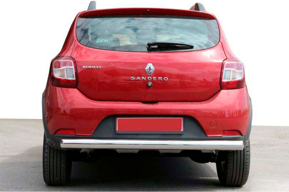 Dacia Sandero 2013–2020 Zadný ochranný oblúk AK002 (nerez) Image