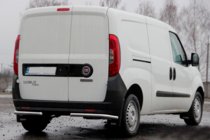 Fiat Doblo II 2010–2022 Zadné rohové diely AK003 (nerez) fotografia 2