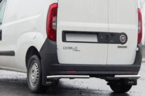 Fiat Doblo II 2010–2022 Zadné rohové diely AK003 (nerez) fotografia 1