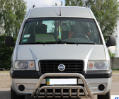 Fiat Scudo 1996–2007 Predný ochranný rám WT002 (nerez) fotografia 3