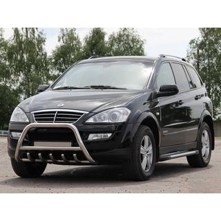 Predný ochranný rám WT003 (nerez) SsangYong Action 2005–2018 fotografia 3