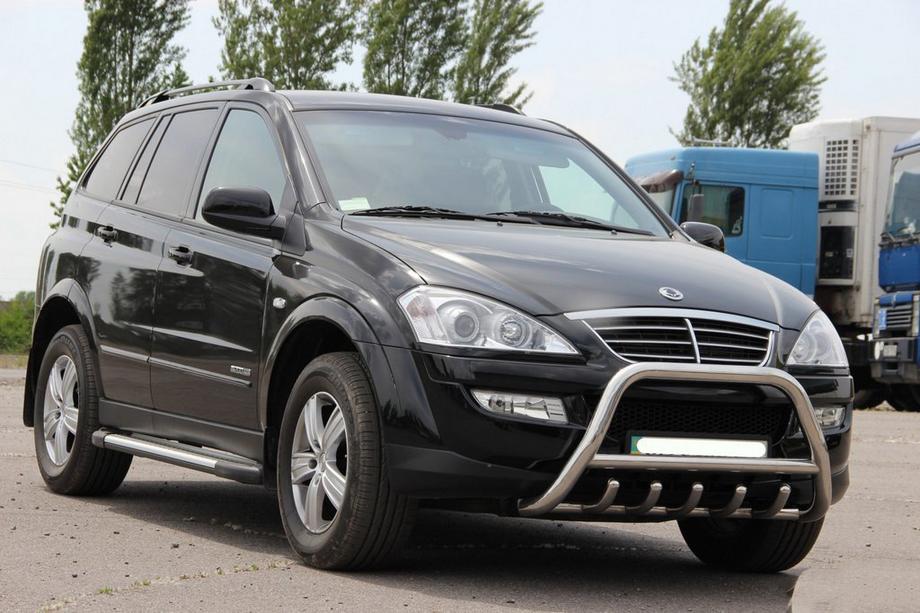 SsangYong Action 2005–2018 Predný ochranný rám WT003 (nerez) Image