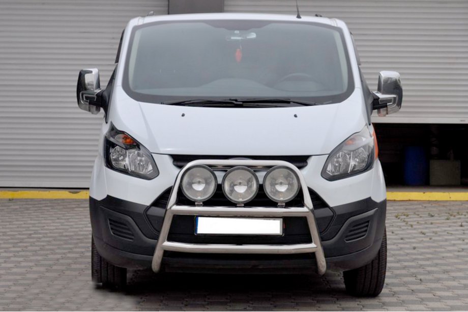 Ford Custom 2013–2022 Predný ochranný rám WT022 (nerez) Image