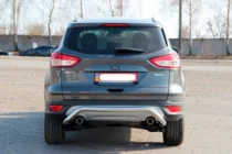 Ford Kuga/Escape 2013–2019 Zadný ochranný rám AK007 (nerez) fotografia 5