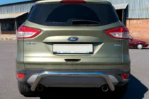 Ford Kuga/Escape 2013–2019 Zadný ochranný rám AK007 (nerez) fotografia 6