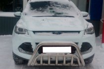Ford Kuga/Escape 2013–2019 Predný ochranný rám WT002 (nerez) fotografia 3
