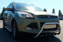 Ford Kuga/Escape 2013–2019 Predný ochranný rám WT004 (nerez) fotografia 2