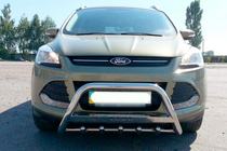 Ford Kuga/Escape 2013–2019 Predný ochranný rám WT004 (nerez) fotografia 1